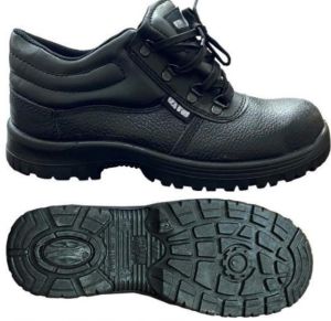 Buff Leather Safety Shoe