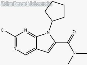 2-chloro-7-cyclopentyl-N,N-diMethyl-7H-pyrrolo[2,3-d]pyriMidine-6-carboxamide
