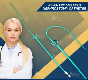 Re Entry Malecot Nephrostomy Catheter