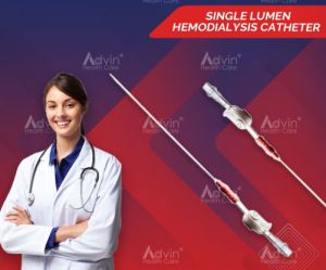 Single Lumen Hemodialysis Catheter