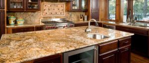 Armani Gold Granite Counter