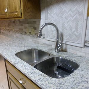 P White Granite