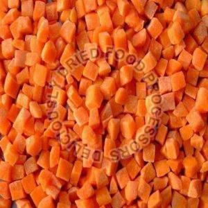 Dehydrated Carrot Cubes