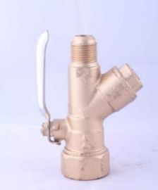 Brass Ball Valve with Strainer