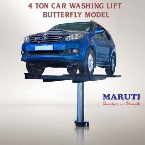 Maruti 4 Ton Car Washing Lift Butterfly Platform