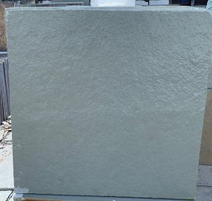 Green leather finish Stone