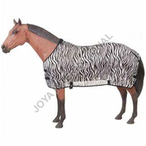 Zebra Print Polyester Fly Mesh Horse Rugs