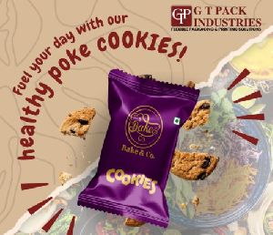 Cookie Packaging Pouch in Printed Food Packaging Material