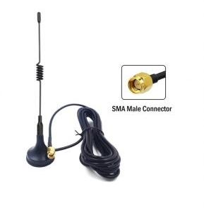 ET-4333M-1L3-SMS-S30 433MHz 3dBi Spring Magnetic Antenna