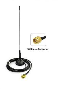 433MHz 7dBi Spring Magnetic Antenna With RG174 (L-3Mtr) Cable + SMA Male Connector