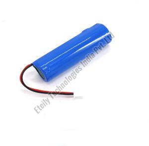 3.7V 2600mAh Lithium-Ion Rechargeable Cell With Wire Connector
