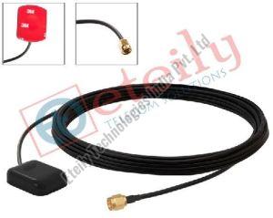 GPS Sticker antenna with 3 mtr cable + SMA (M) St