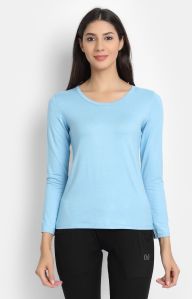 Bamboo Blue Full Sleeve T-Shirt