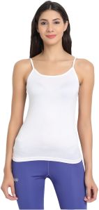 Bamboo Fabric Camisole | White | Super Comfortable, Ultrasoft, Anti Bacterial, moisture wicking