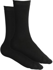 Bamboo Fabric Full Length Socks | Super Comfortable, Ultrasoft, Anti Bacterial, Smell Free | Black