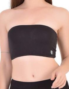 Bamboo Fabric Tube Top | Black