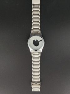 Wrist Watch Case with Steel Chain