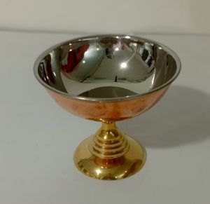 Brass Ice Cream Cup