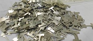 Tin Coated Brass Sheet Cutting Scrap