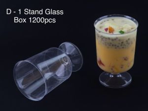 D- 15 Square Transparent Plain Mini Glass, 1mm