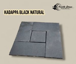 black stone slabs