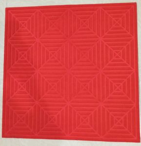 Rubber back PP Tile Mats