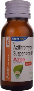 Azithromycin Dry Syrup, Packaging Size : Plastic Bottle