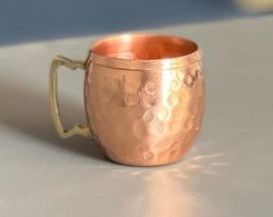 Plain Polished Copper Mule Mug For Drinkware