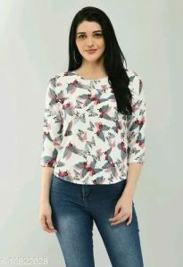 Ladies Rayon T-Shirt