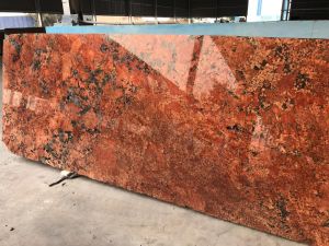 Alaska Red Granite Slab