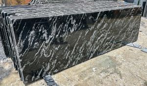 Black Marquina Granite Slab