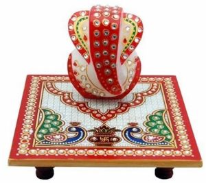 Marble Ganesh Chowki