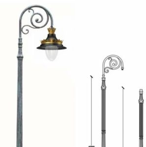 Mild Steel Decorative Lighting Pole For Outdoor