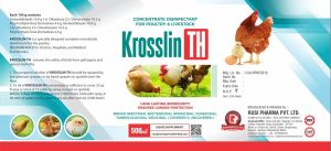 Krosslin TH Livestock Concentrate Disinfectant