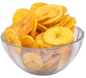 Crispy Coconut Oil Banana Chips For Human Consumption