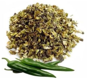 Dehydrated Green Chilli Flakes For Fast Food Corners, Cooking