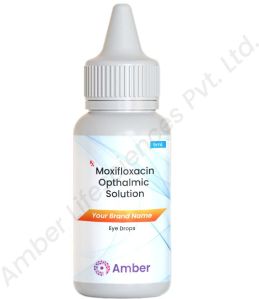 Plastic Moxifloxacin Eye Drops, Form : Liquid