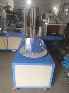 Electric Powder Coated Mild Steel 50 Hz Box Stretch Wrapping Machine, Capacity : 6 Piece/min