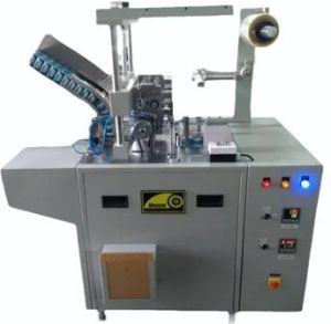 Polished Mild Steel Electric Over Stretch Wrapping Machine, Capacity : 60 Packs/min