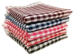 Checked Check Cotton Kitchen Towel