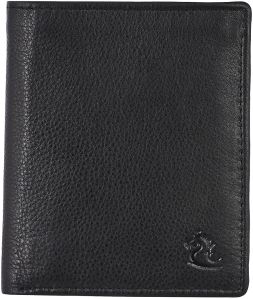 Kara Black Genuine Leather Wallet