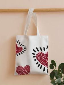 Adorable & Fascinating Jute Tote Shopping Bag With Soft Cotton Handle By Miraal Jute Export's