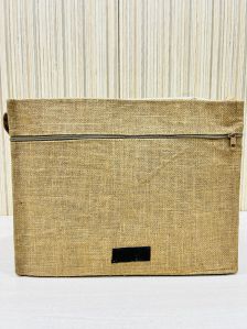 Eco-friendly And Stylish Notebook Carrier Natural Jute Laptop Backpack