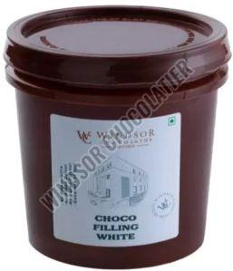 Windsor Chocolatier White Choco Filling, Packaging Type : Plastic Container