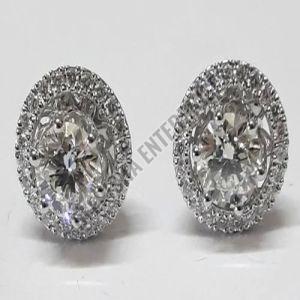 American Diamond Stud Earrings, Packaging Type : Plastic Packet