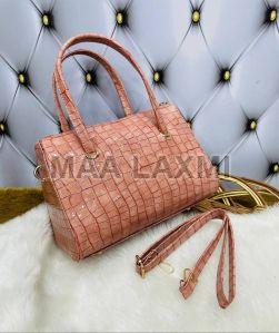 Polished Printed Women Leather Handbags For Party Wear, Formal Wear