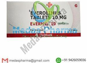 Evermil Everolimus 10mg Tablets For Breast Cancer