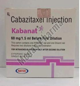 Kabanat Cabazitaxel 60mg Injection For Clinical, Hospital