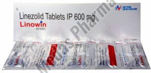 Linowin Linezolid 600mg Tablet, Packaging Type : Strip