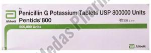 Pentids 800mg Tablet, Composition : Benzylpenicillin